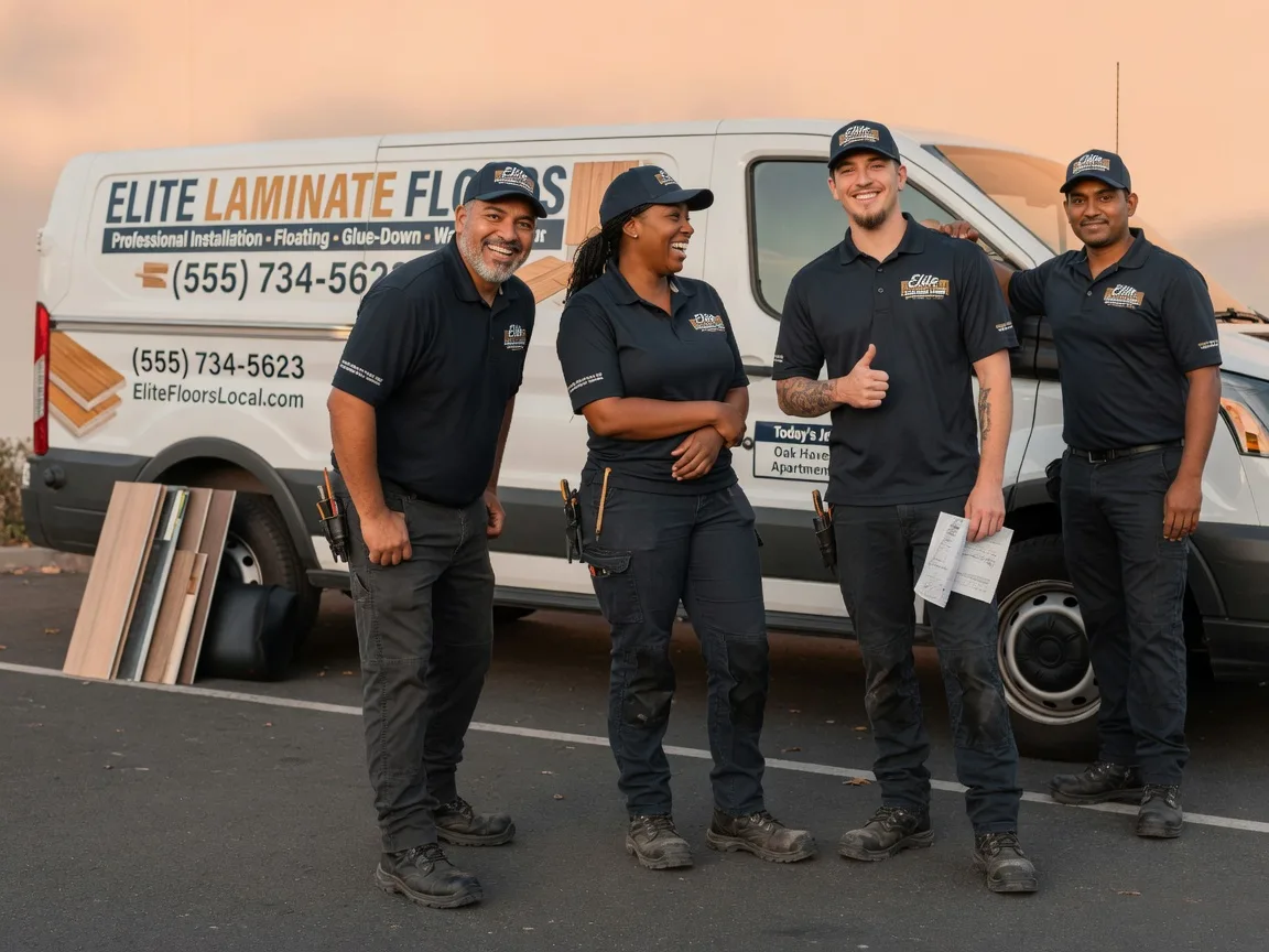 Laminate flooring installation company in Erick, OK